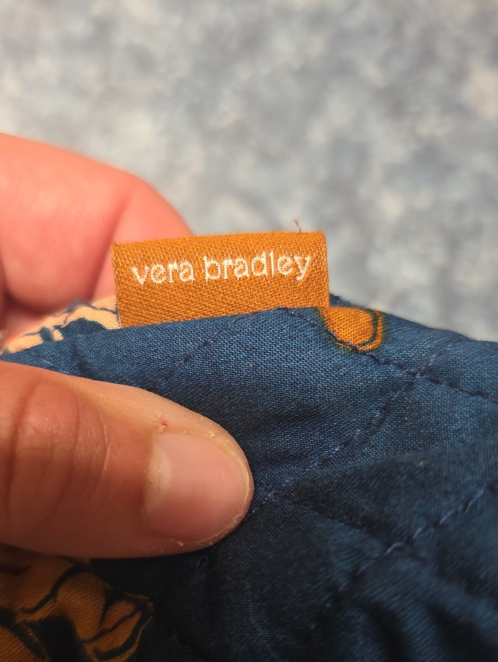 Vera Bradley Tote Bag, Teddy Print - Picture 4 of 4